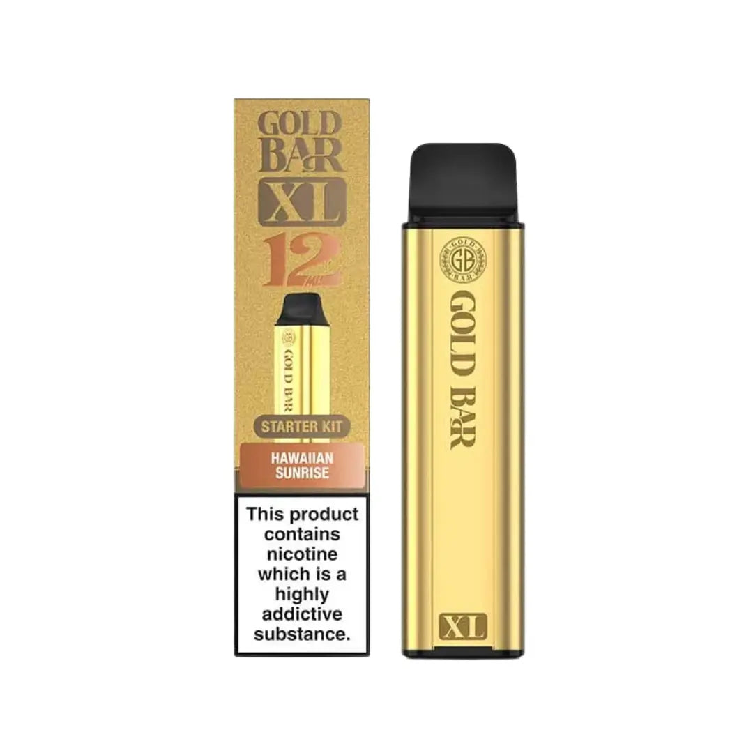 Gold Bar XL 10K Puffs Prefilled & Reusable Pod Kit