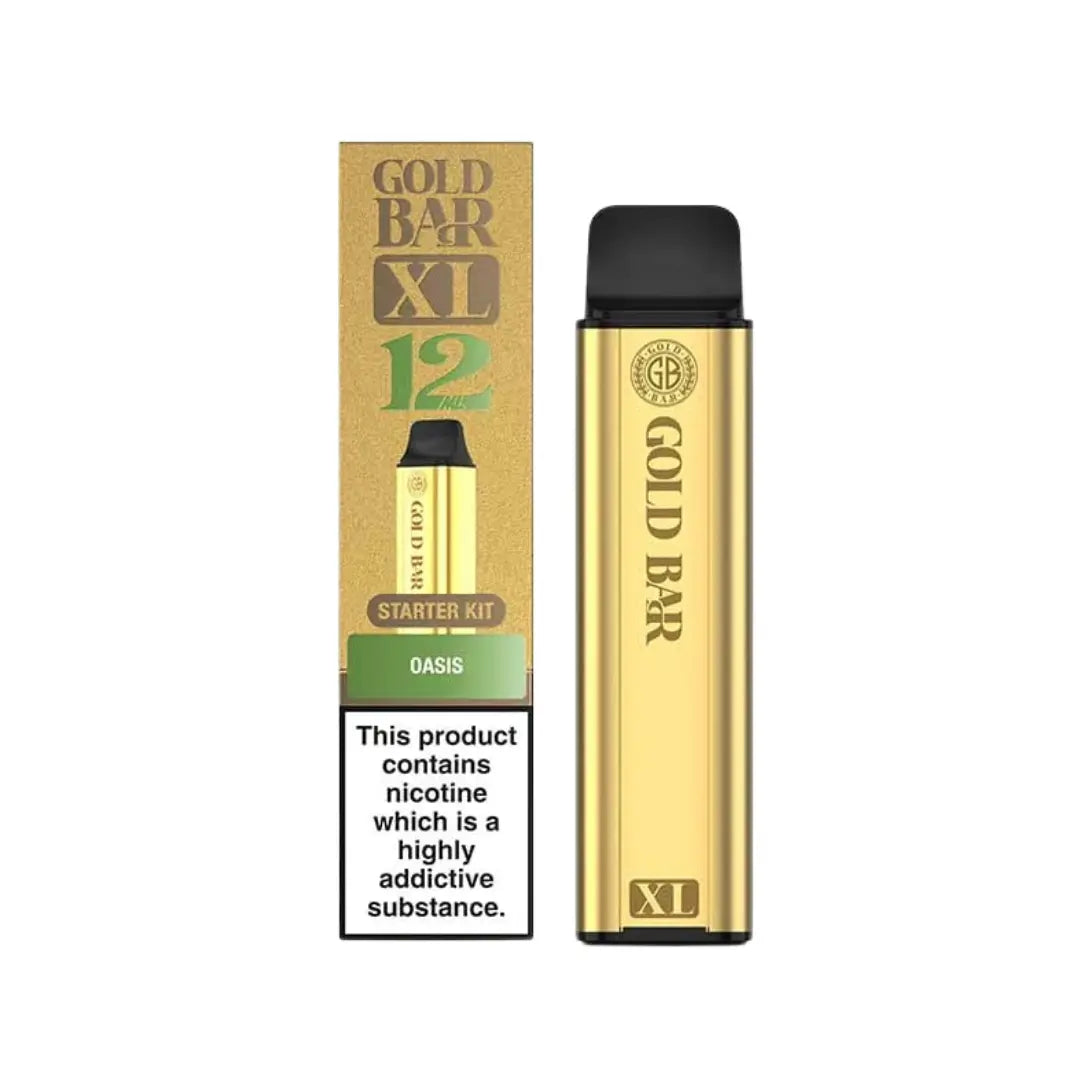 Gold Bar XL 10K Puffs Prefilled & Reusable Pod Kit
