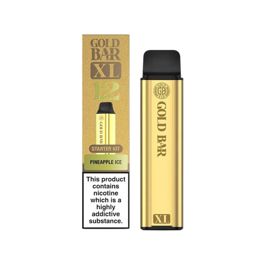 Gold Bar XL 10K Puffs Prefilled & Reusable Pod Kit