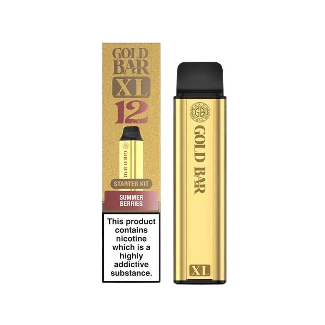 Gold Bar XL 10K Puffs Prefilled & Reusable Pod Kit