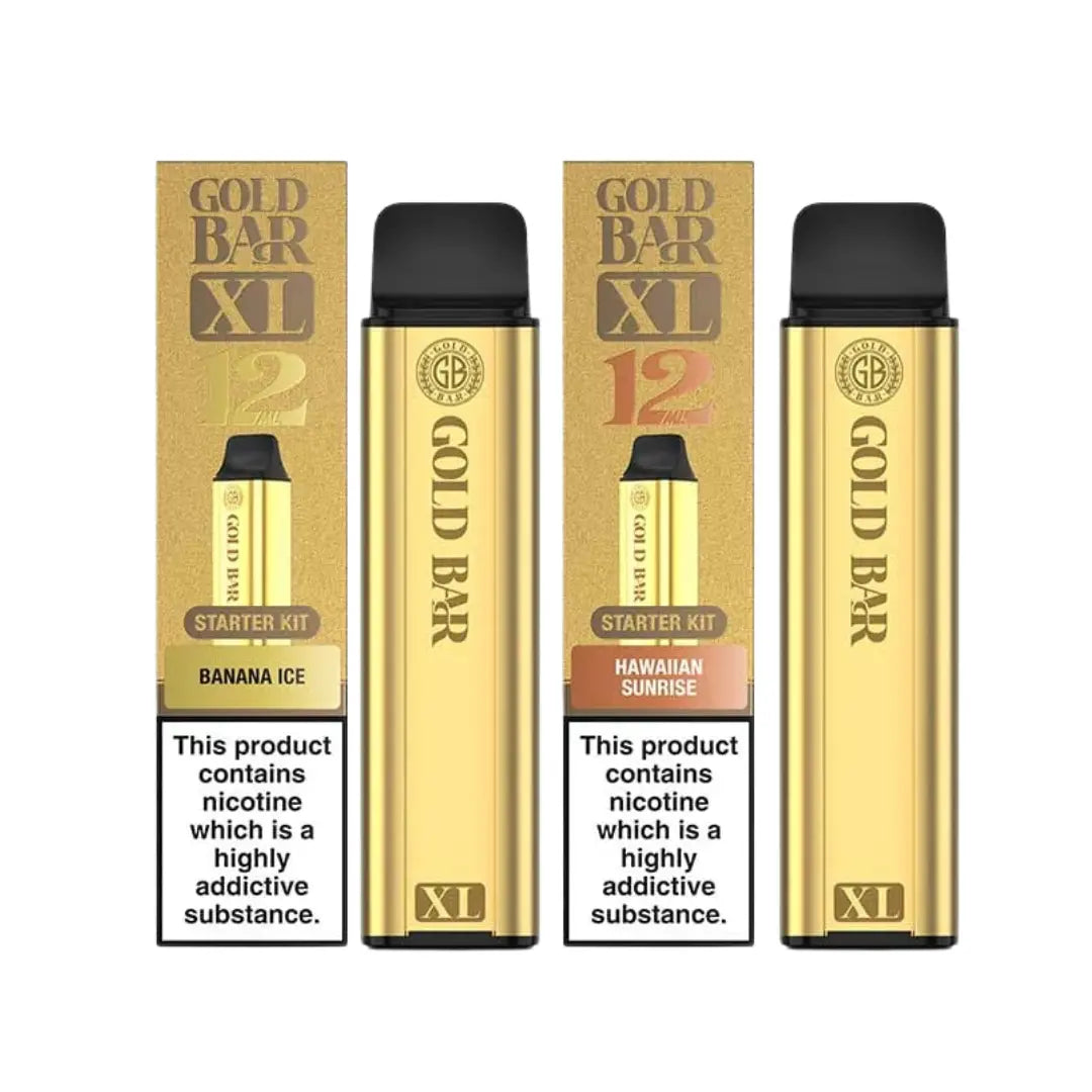 Gold Bar XL 10K Puffs Prefilled & Reusable Pod Kit