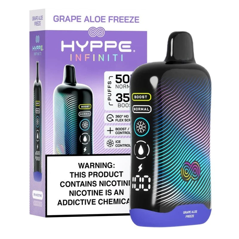 Hyppe Infiniti 50K Puffs Einweg-E-Zigarette