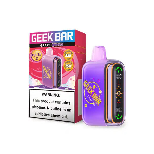 Grape Hubba - Geek Bar Pulse 2 25K Disposable Vape