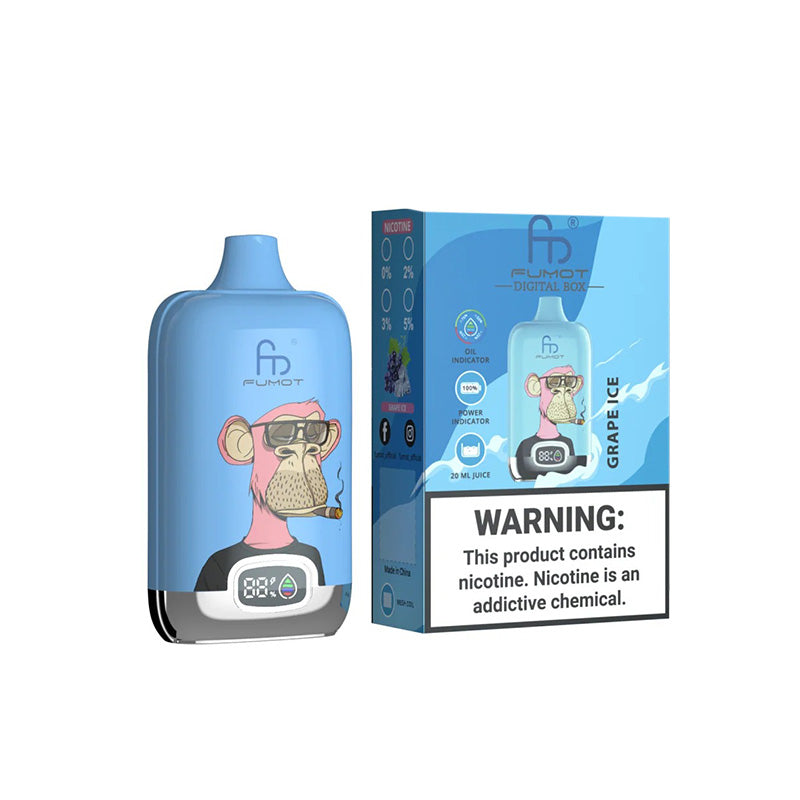 RandM Digital Box 12000 12K Fumot Vape 20ml