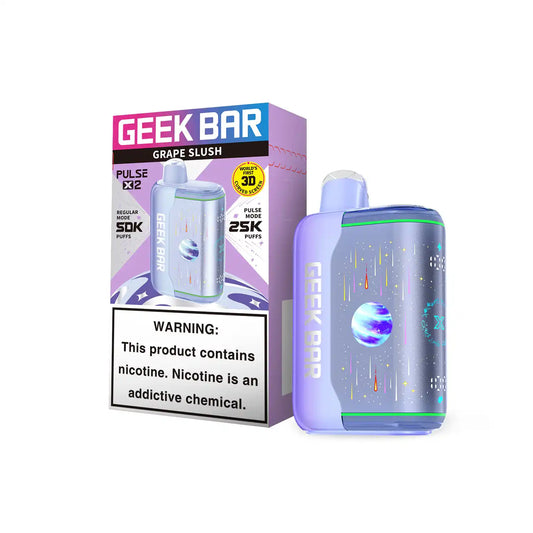 Grape Slush - Geek Bar Pulse X 2 50k Disposable Vape
