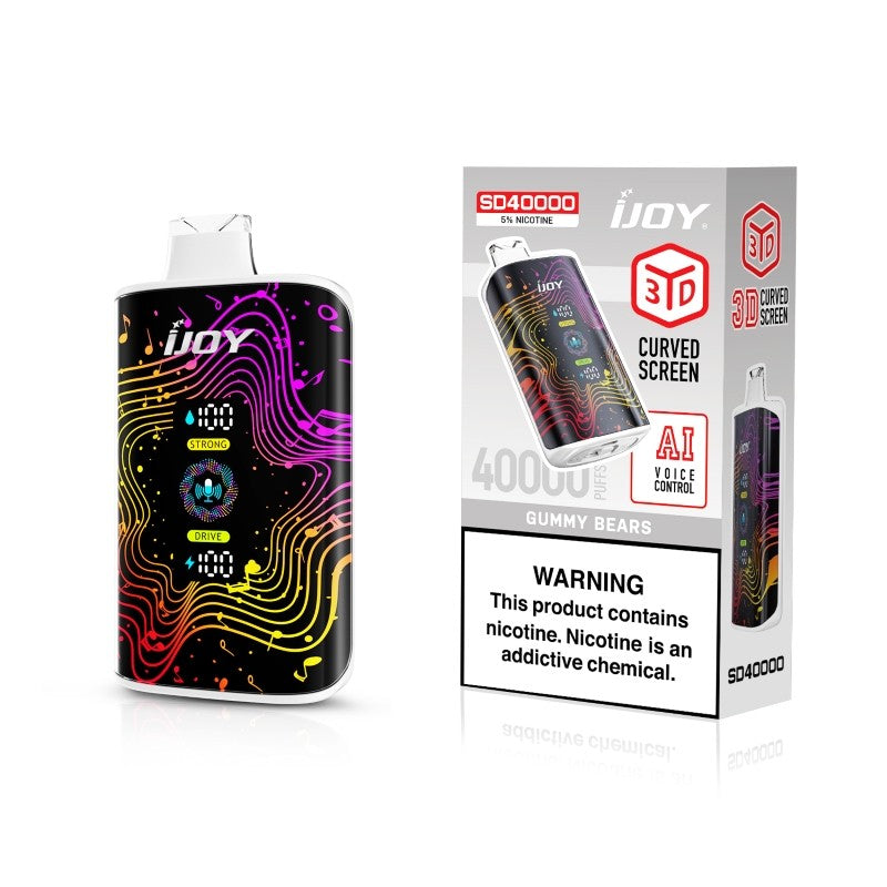 iJOY Bar SD40000 AI Sprachsteuerung Einweg-E-Zigarette 20ml 5%