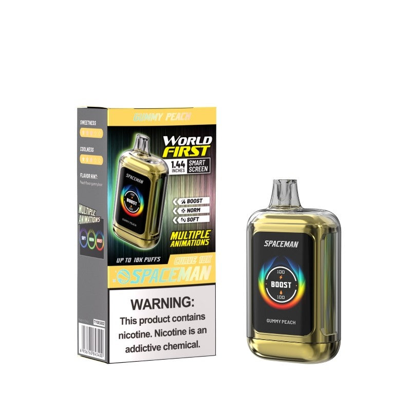 Spaceman Curve 18K Einweg-E-Zigarette 16,5 ml