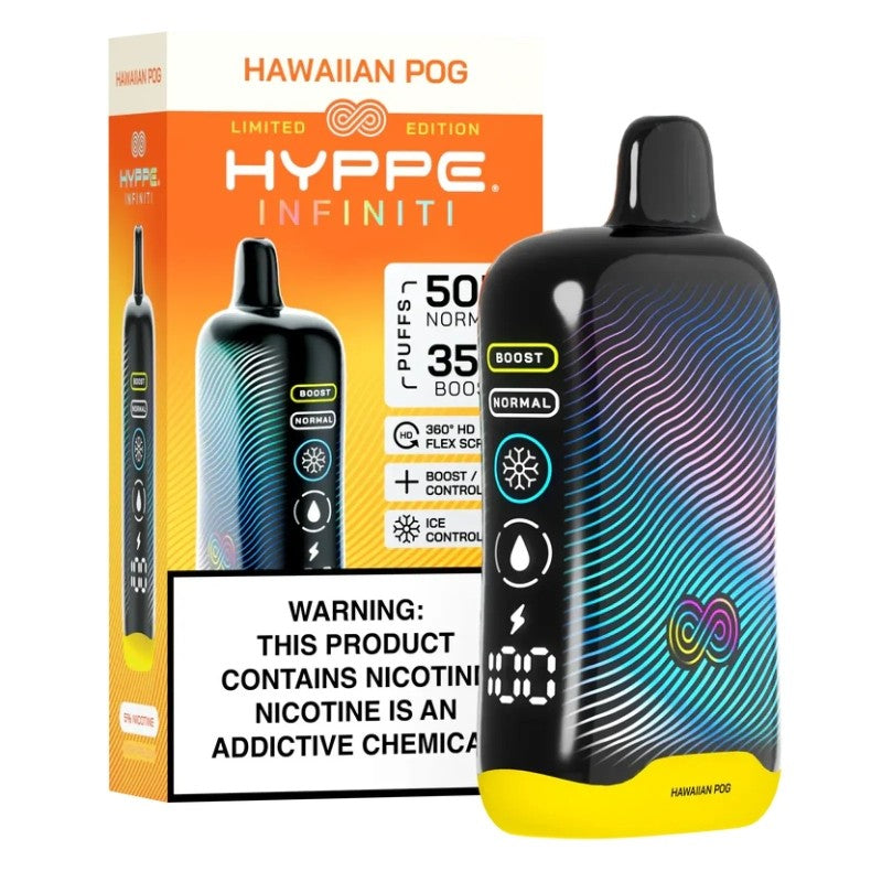 Hyppe Infiniti 50K Puffs Einweg-E-Zigarette