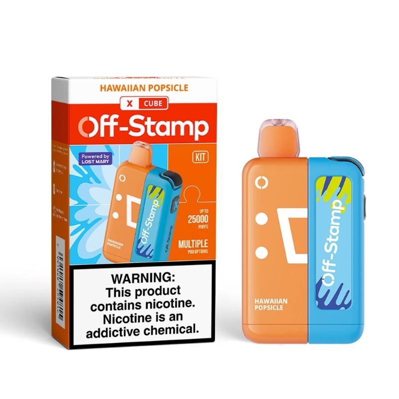 Off-Stamp X Cube 25K Disposable Vape 18ml 5%