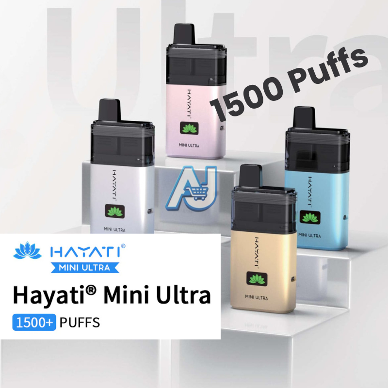 Hayati Mini Ultra 1500 Prefilled Vape Kit