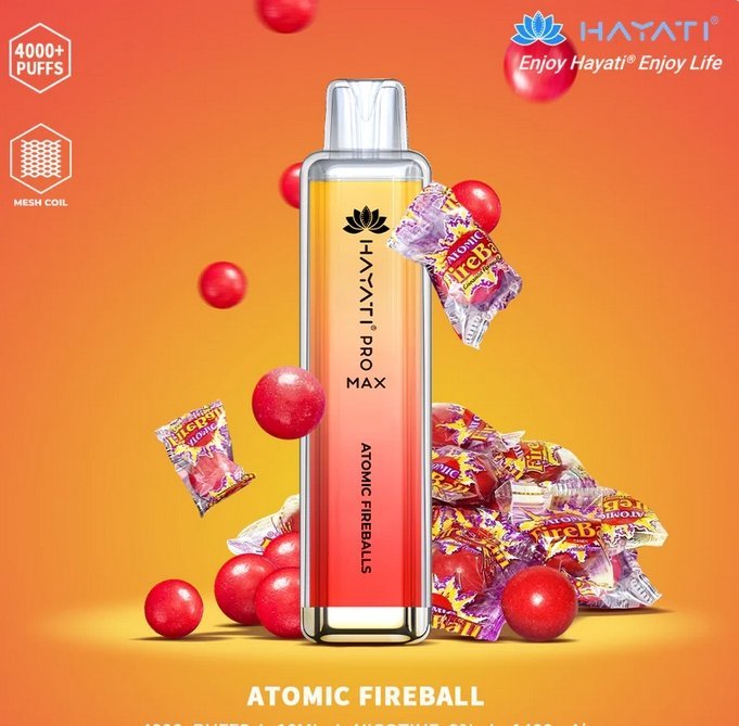 Hayati Pro Max 4000 Puffs Prefilled Vape Pod Kit - Box of 10