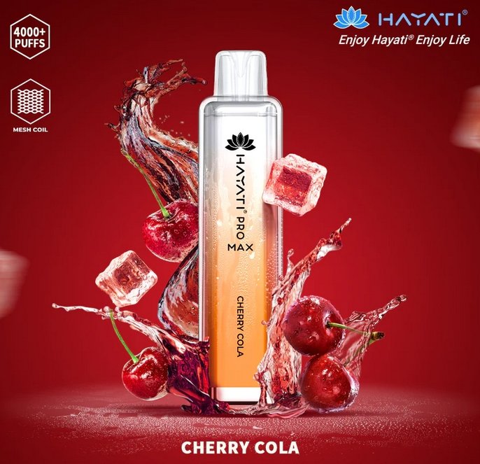 Hayati Pro Max 4000 Puffs Prefilled Vape Pod Kit - Box of 10