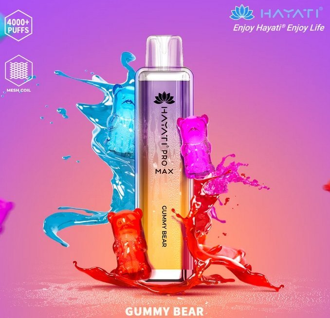 Hayati Pro Max 4000 Puffs Prefilled Vape Pod Kit - Box of 10