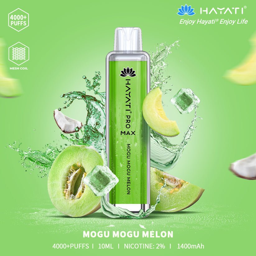 Hayati Pro Max 4000 Puffs Prefilled Vape Pod Kit - Box of 10