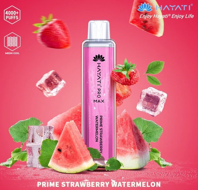 Hayati Pro Max 4000 Puffs Prefilled Vape Pod Kit - Box of 10