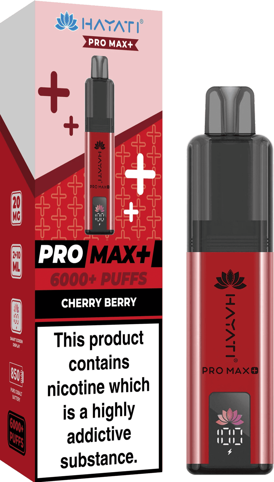 Hayati Pro Max Plus 6000 Puff Prefilled Pod Kit | Box of 5