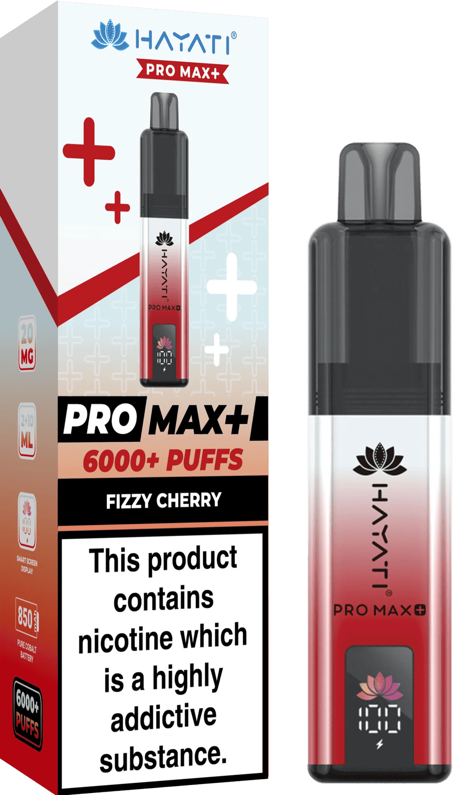 Hayati Pro Max Plus 6000 Puff Prefilled Pod Kit | Box of 5