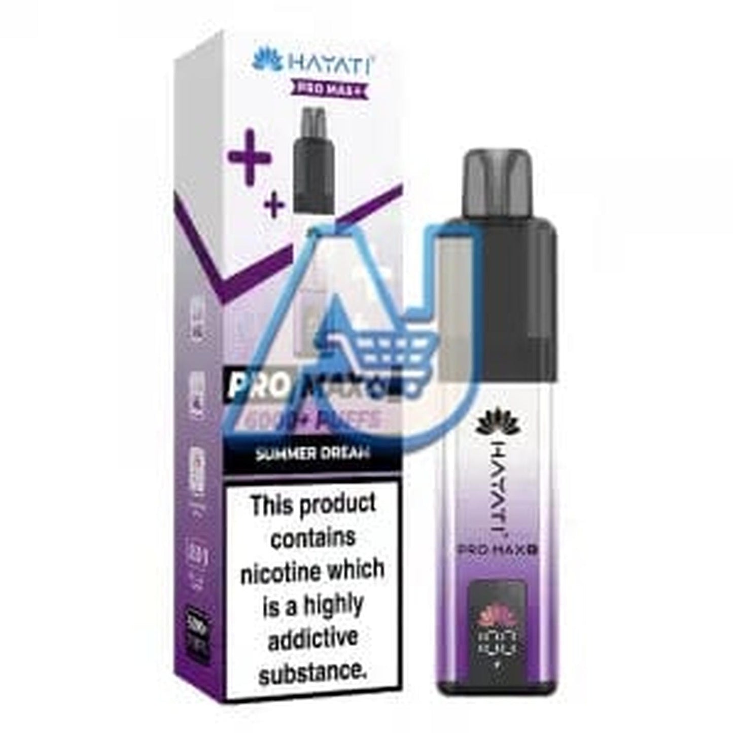 Hayati Pro Max Plus 6000 Puffs Prefilled Pod Vape Kit