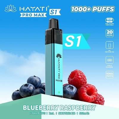 Hayati Pro Max S1 1000 Prefilled Pod Vape Kit | Box of 10