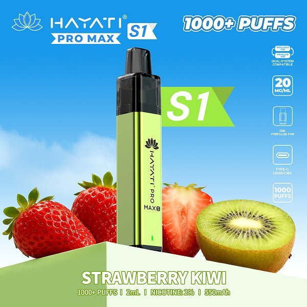 Hayati Pro Max S1 1000 Prefilled Pod Vape Kit