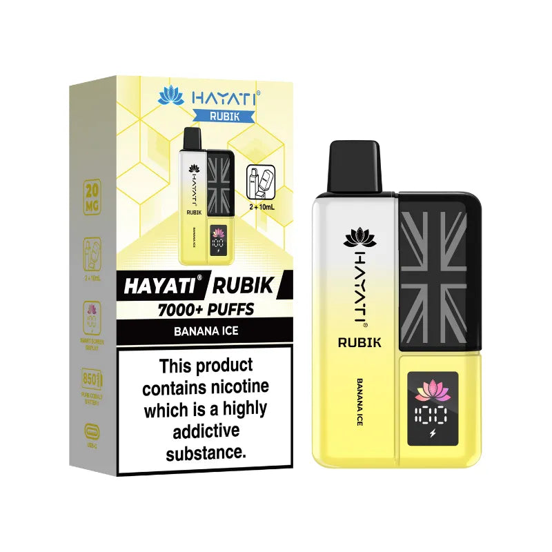 Hayati Rubik 7000 Vorgefülltes Vape-Kit