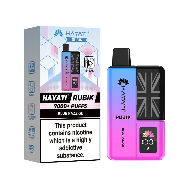 Hayati Rubik 7000 Vorgefülltes Vape-Kit
