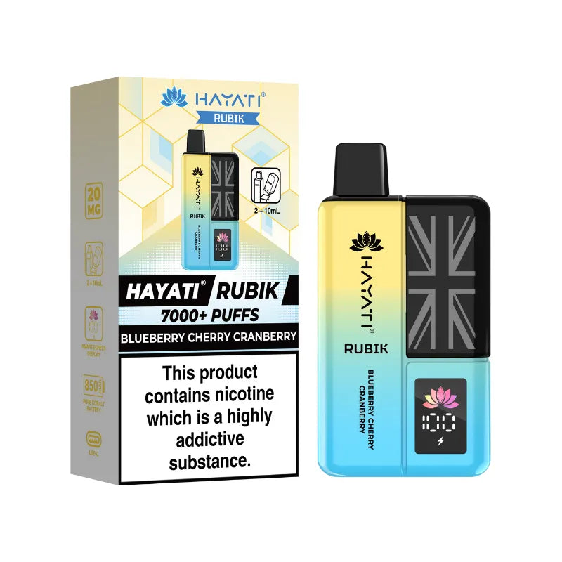 Hayati Rubik 7000 Vorgefülltes Vape-Kit