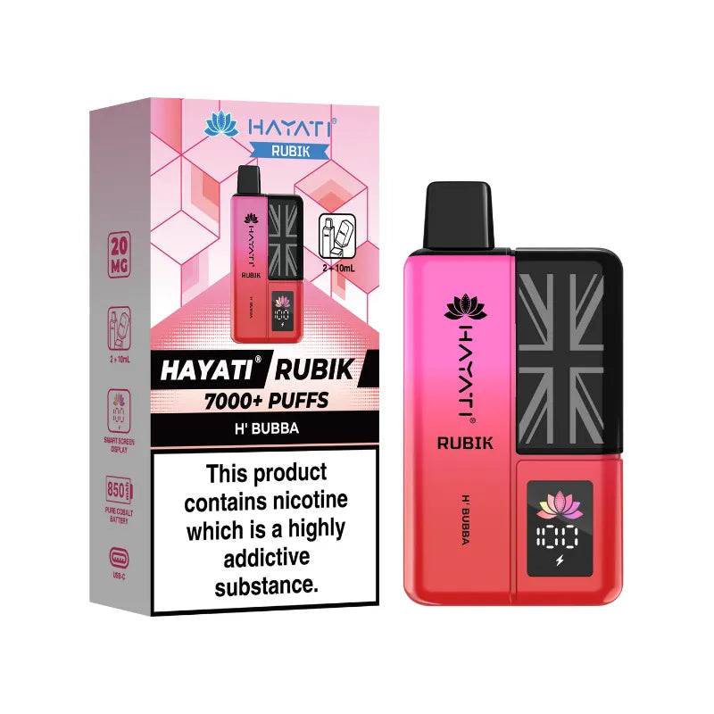 Hayati Rubik 7000 Vorgefülltes Vape-Kit