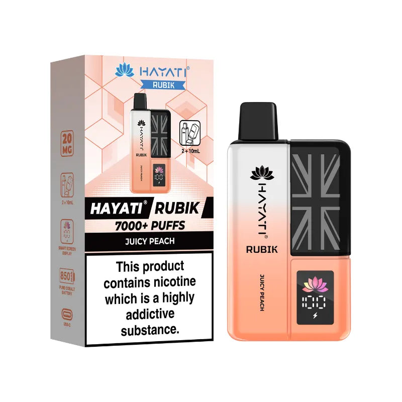 Hayati Rubik 7000 Vorgefülltes Vape-Kit