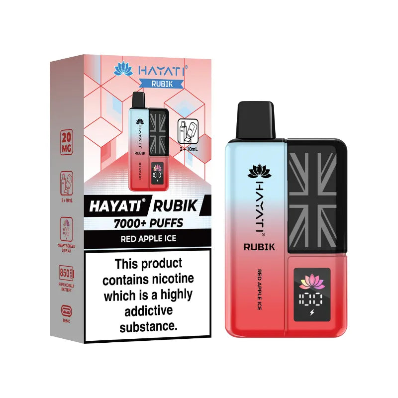 Hayati Rubik 7000 Vorgefülltes Vape-Kit