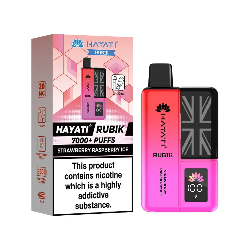 Hayati Rubik 7000 Vorgefülltes Vape-Kit