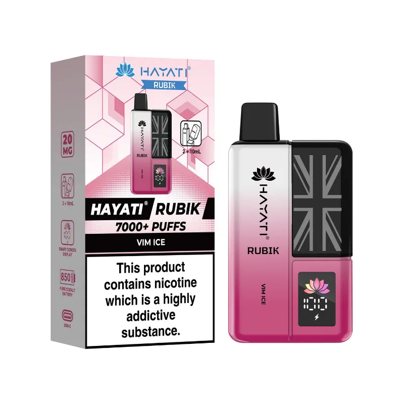 Hayati Rubik 7000 Vorgefülltes Vape-Kit