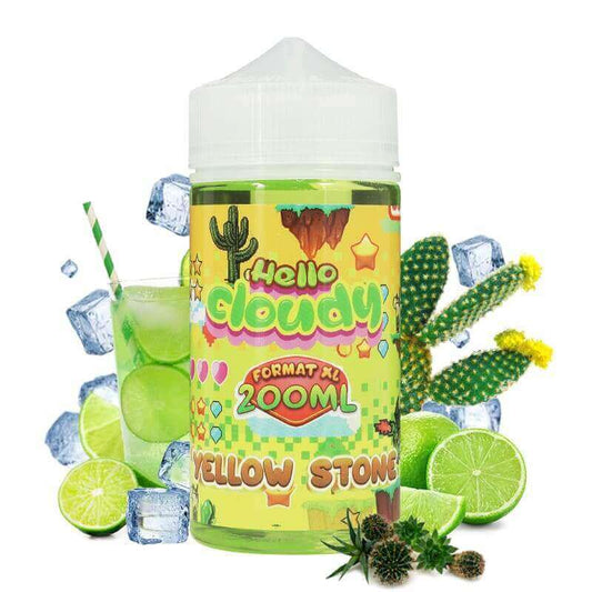 HELLO CLOUDY Yellow Stone - E-Liquid 200ml