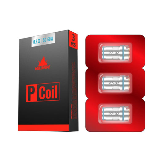 HELLVAPE P Coil Hellbeast 2 – Packung mit 3 Widerständen