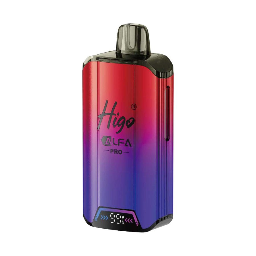 Higo Alfa Pro 25K Puffs Prefilled Pod Vape Kit - Box of 5