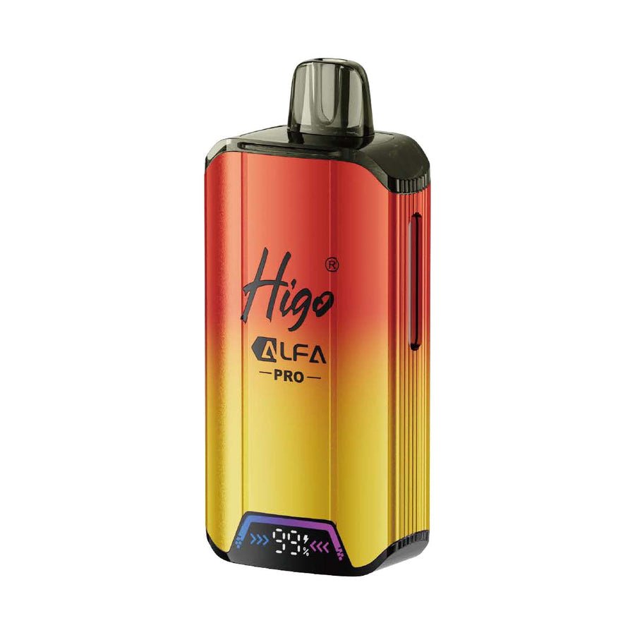 Higo Alfa Pro 25K Puffs Prefilled Pod Vape Kit - Box of 5