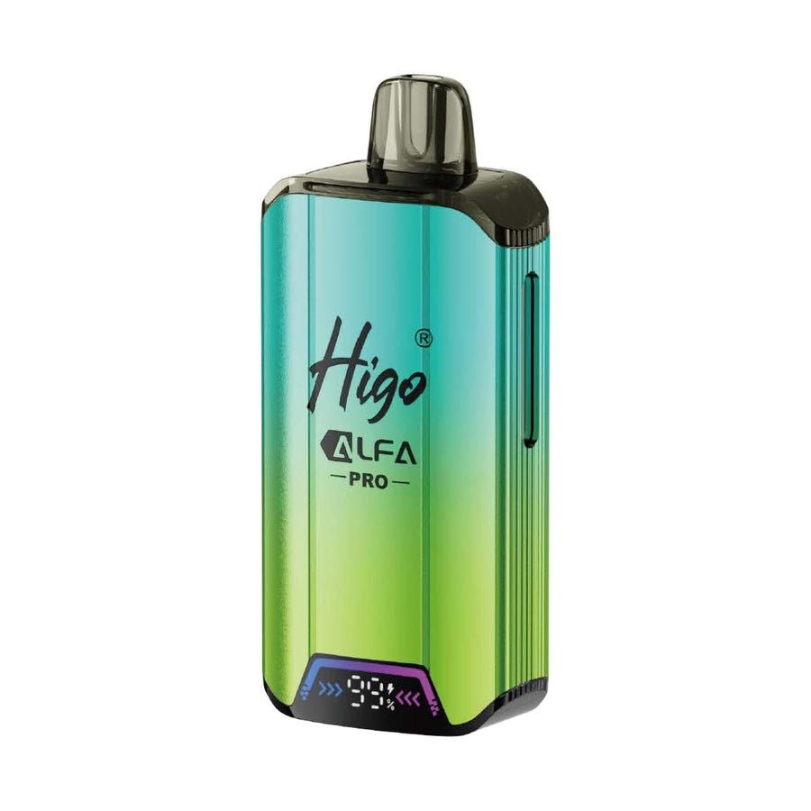 Higo Alfa Pro 25K Puffs Prefilled Pod Vape Kit - Box of 5