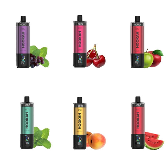HOPO Hookah DTL 50000 Einweg-E-Zigarette 25 ml
