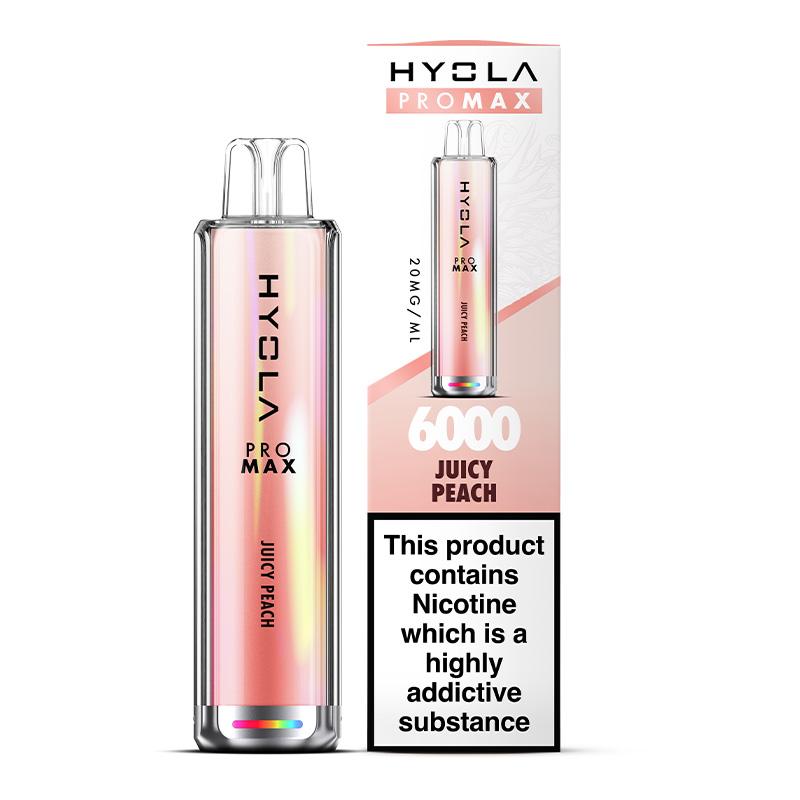 Hyola Pro Max 6000 Puffs Prefilled Vape Pod Kit - Box of 10