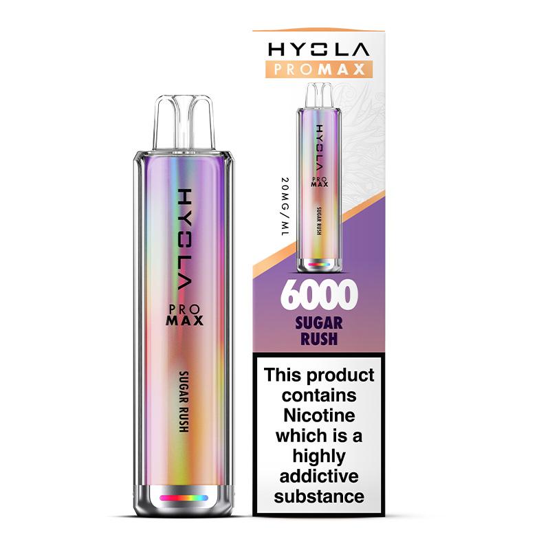 Hyola Pro Max 6000 Puffs Prefilled Vape Pod Kit - Box of 10