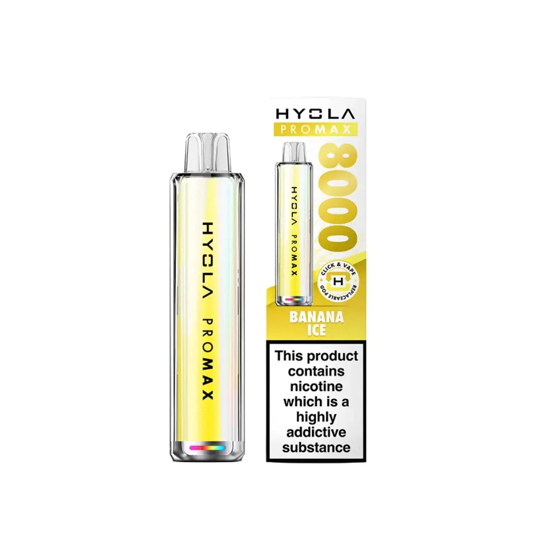 Hyola Pro Max 8000 Puffs Prefilled & Reusable Pod Kit