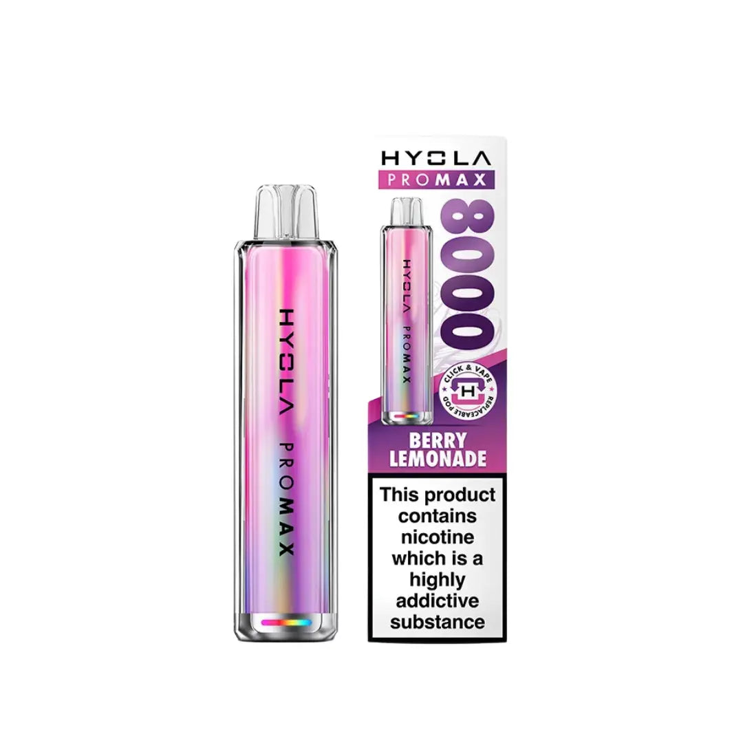 Hyola Pro Max 8000 Puffs Prefilled & Reusable Pod Kit