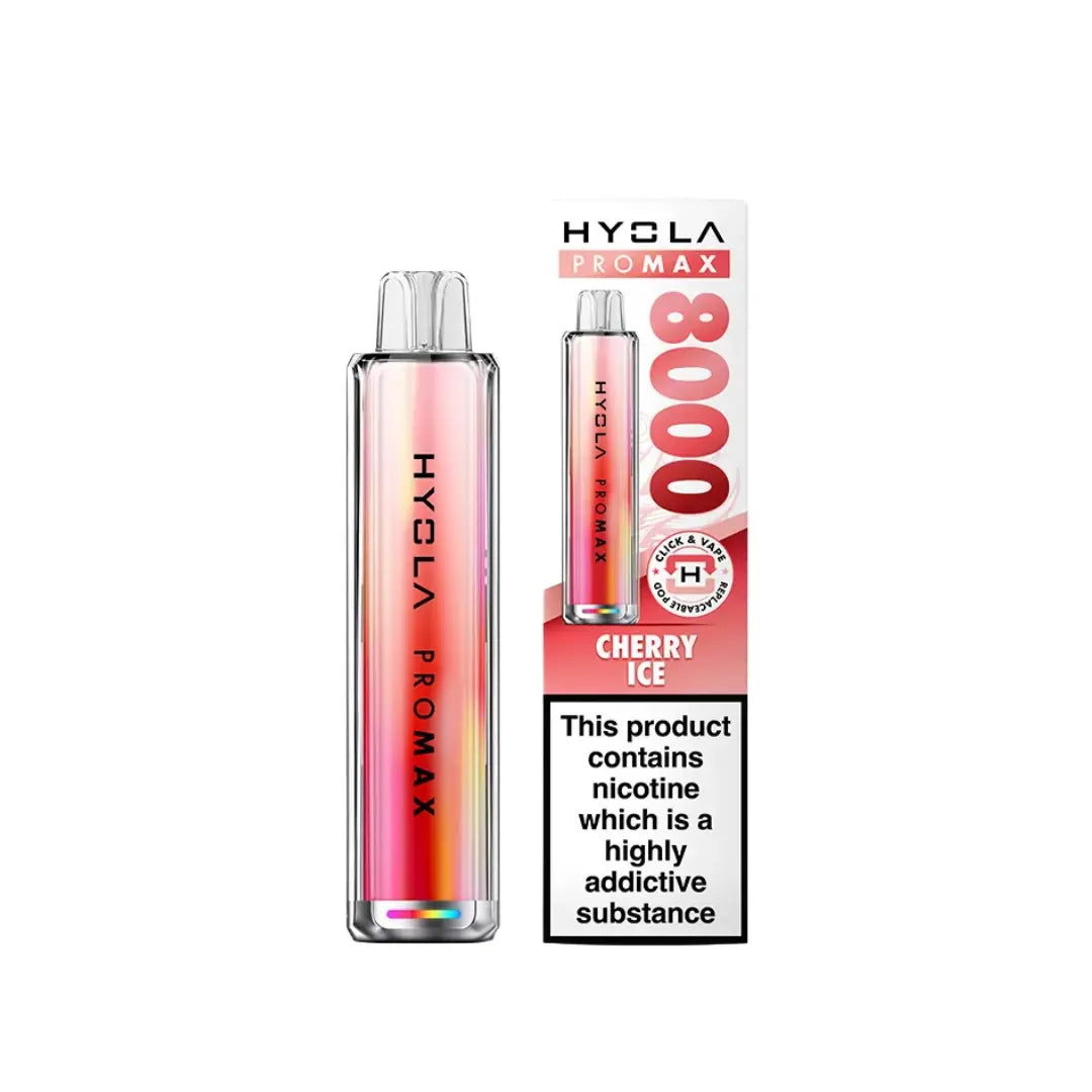 Hyola Pro Max 8000 Puffs Prefilled & Reusable Pod Kit