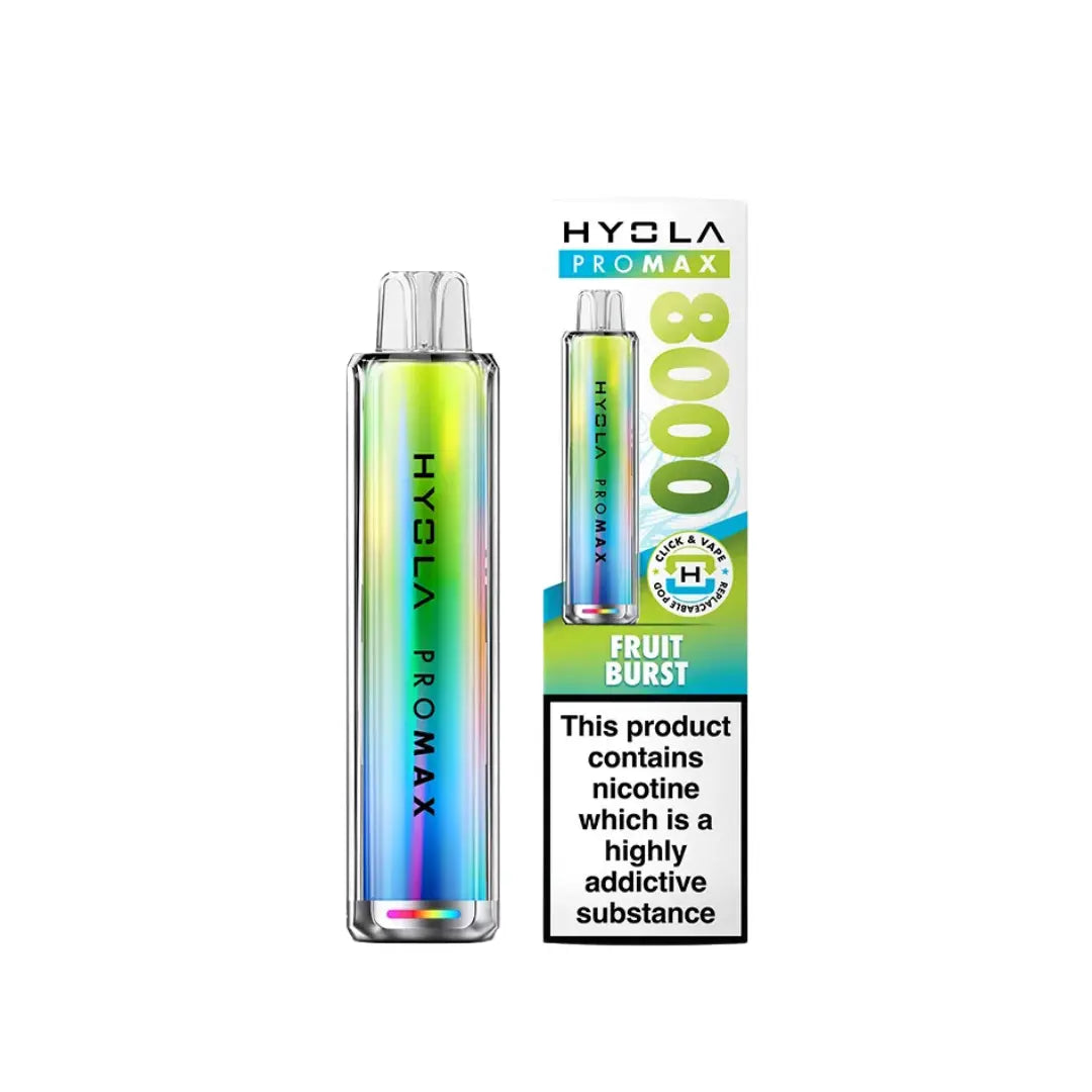 Hyola Pro Max 8000 Puffs Prefilled & Reusable Pod Kit