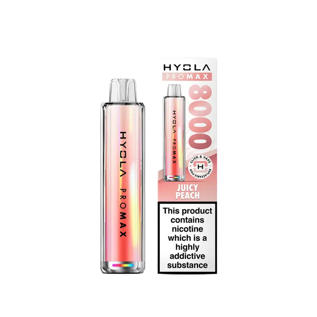 Hyola Pro Max 8000 Puffs Prefilled & Reusable Pod Kit