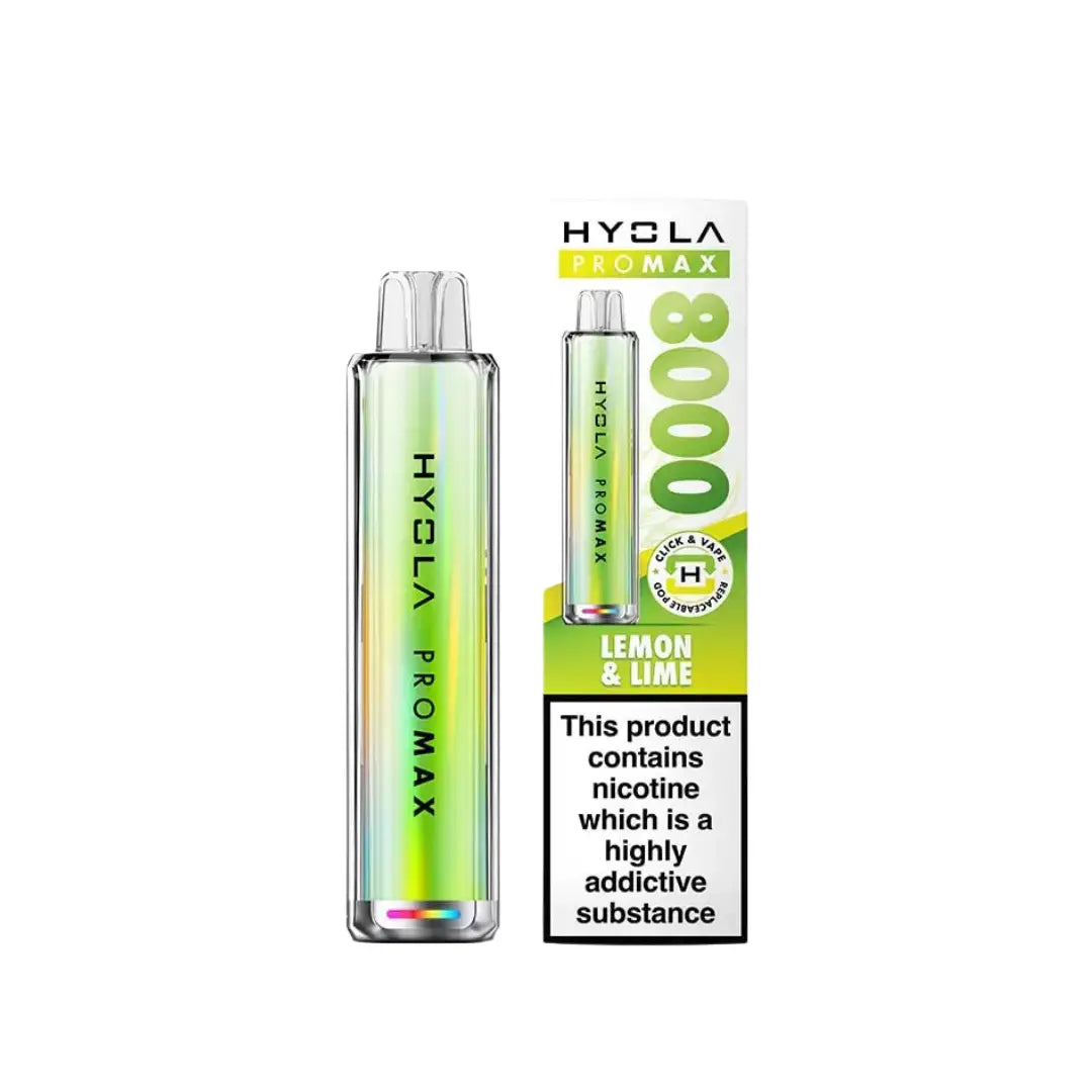 Hyola Pro Max 8000 Puffs Prefilled & Reusable Pod Kit