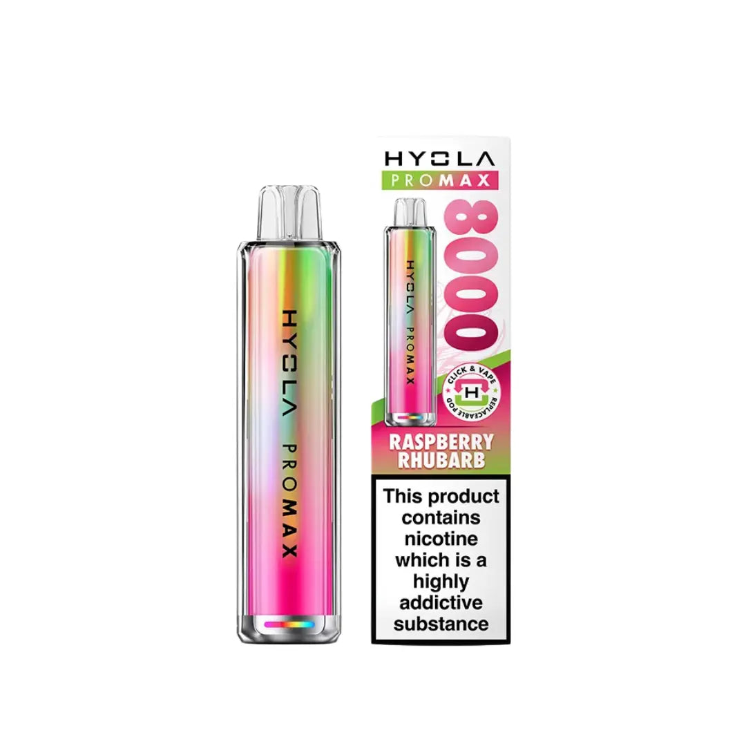 Hyola Pro Max 8000 Puffs Prefilled & Reusable Pod Kit