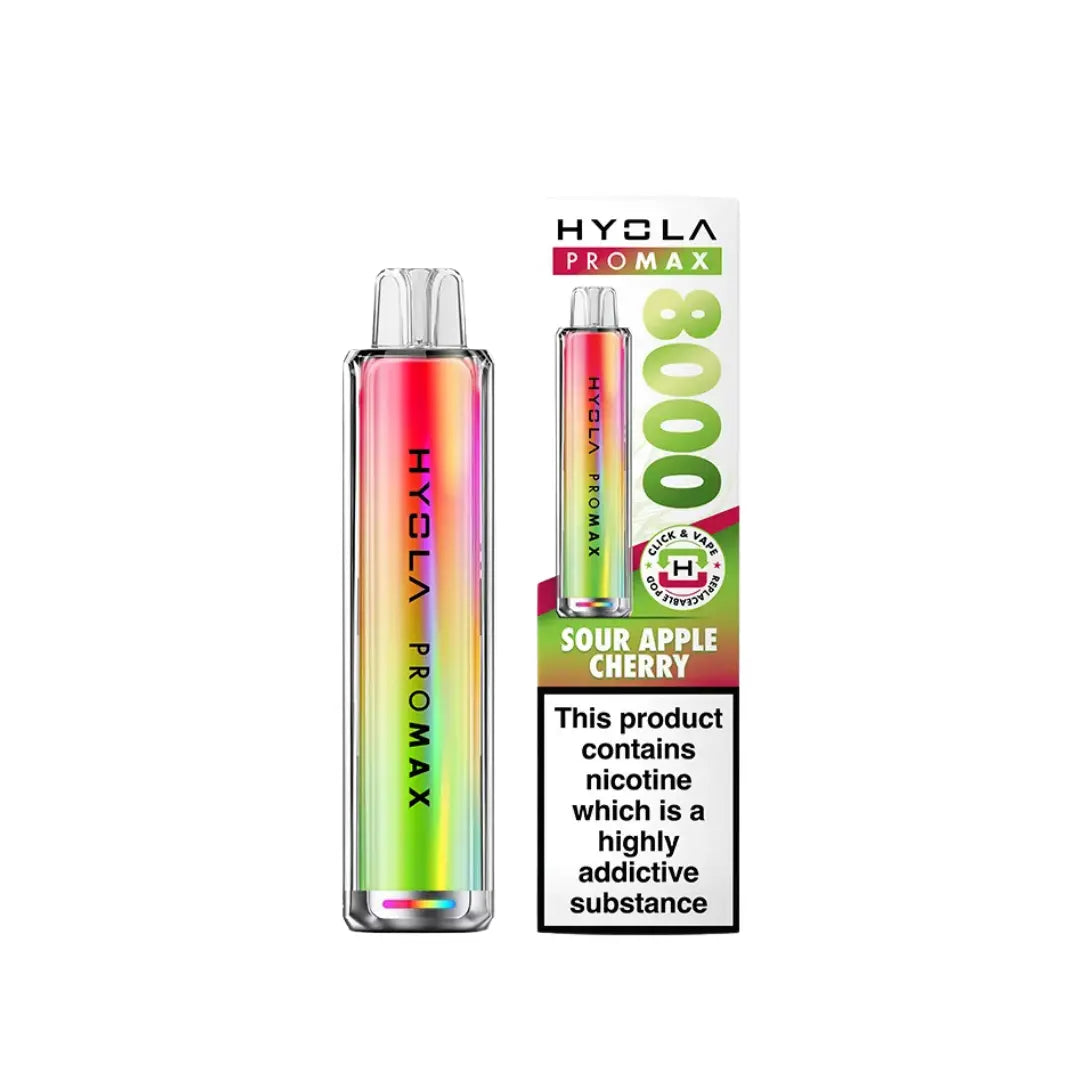 Hyola Pro Max 8000 Puffs Prefilled & Reusable Pod Kit