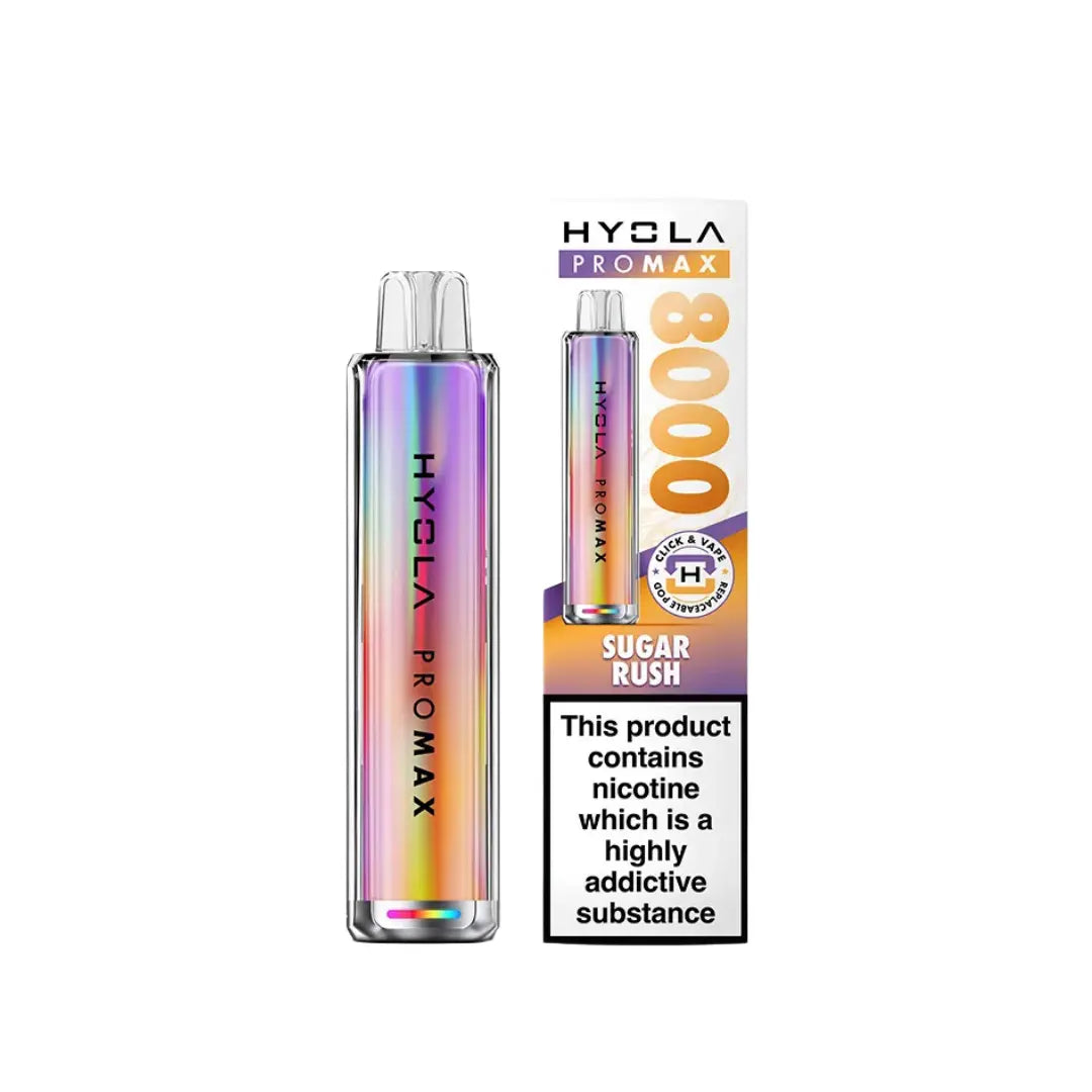 Hyola Pro Max 8000 Puffs Prefilled & Reusable Pod Kit