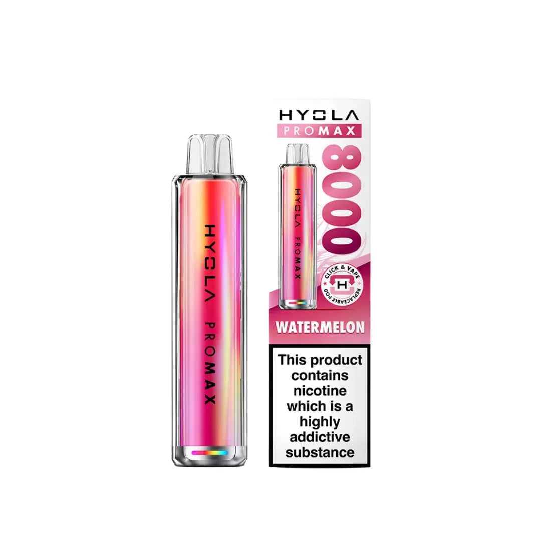 Hyola Pro Max 8000 Puffs Prefilled & Reusable Pod Kit